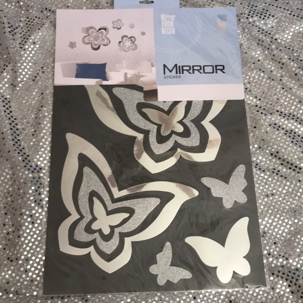 Butterfly Mirror Wall Stickers